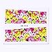 BORN PRETTY Nail Art Water Decal Flower Manicure Tatoo Transfer Stickers Rose Sakura Butterfly 48 Patterns Set