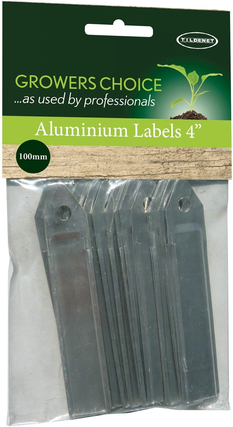 anodised aluminium plant labels