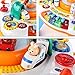 Baby Activity Standing Play Table, Infant Toys, Electronic Musical Learning Center, Early Development Gifts Set for 5, 6, 7, 8, 9, 12, 18, 24 Month, 1, 2 Year Olds Kids, Toddlers, Boys, Girls