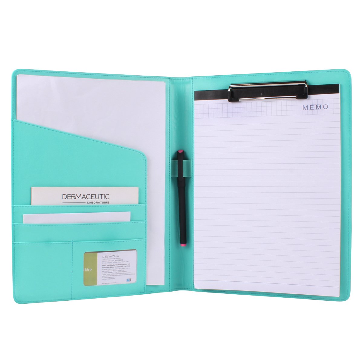 Leather Resume Storage Clipboard Folder Portfolio,Clipboard A4 Folder