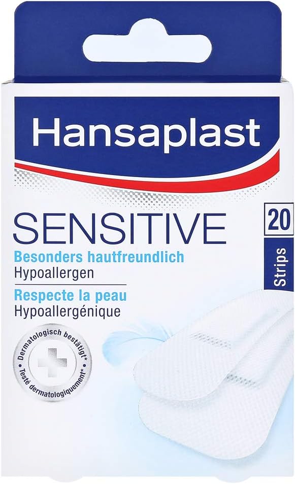 Hansaplast Hansaplast Sensitive Strips - 20 st Plaster 04827529