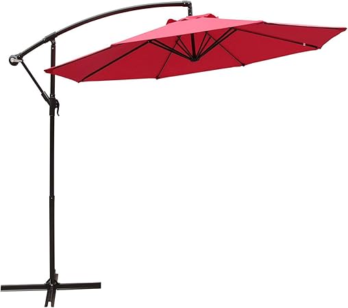 Amazon Com Cobana 10 Offset Hanging Patio Umbrella Freestanding