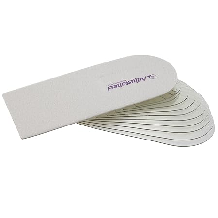 HEALTH AND Care Fersenkeil, anpassbar | Behandlung Achilles Sehnenentzündungen & Beinlänge diskrepanz | 17 herausnehmbaren Hö