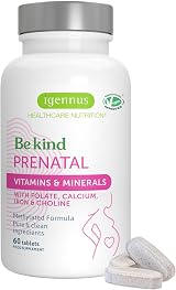 Igennus Advanced Prenatal Multivitamin Methylated Folate 60 tabs view 1
