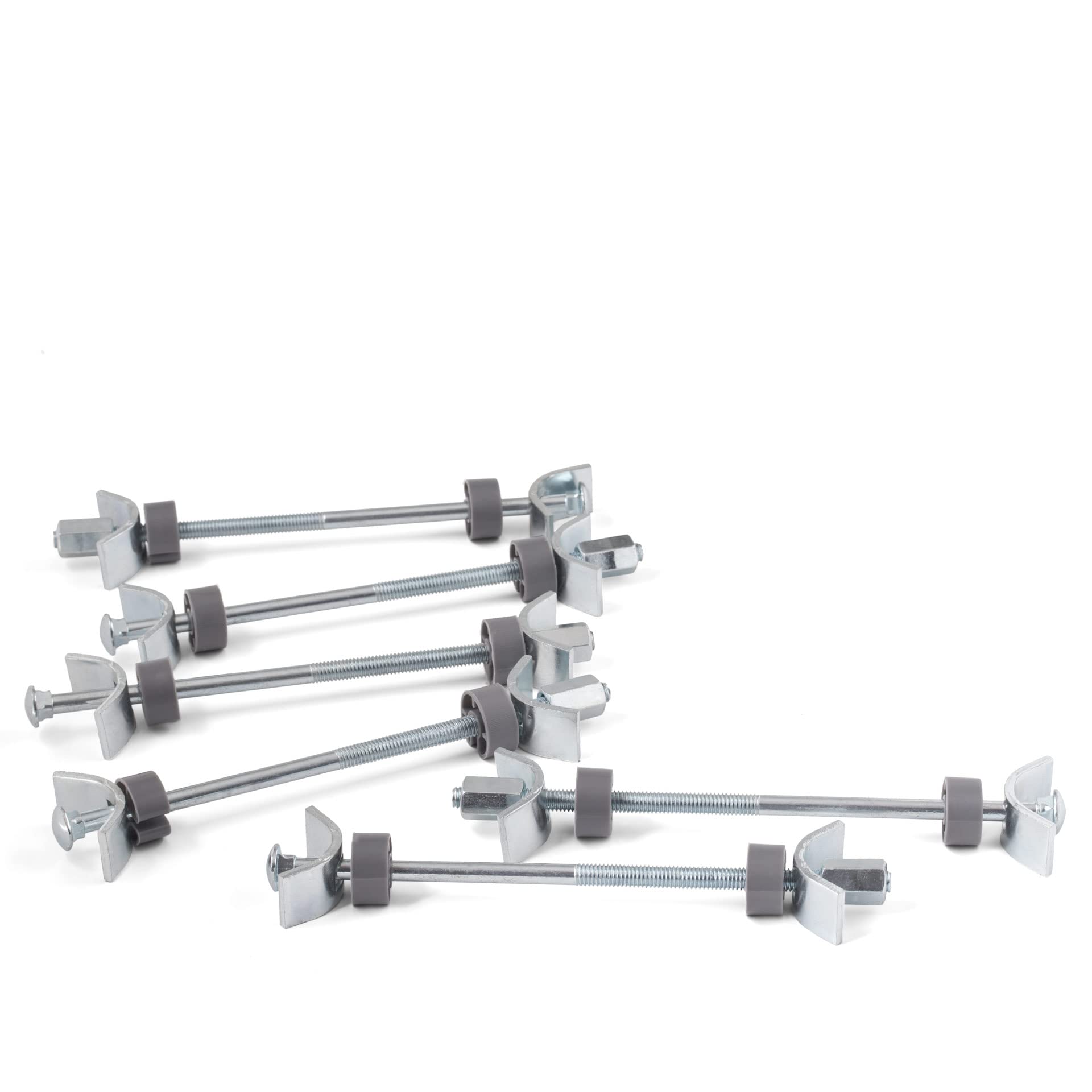 LouMaxx Worktop Bolts 150 mm - Set of 6 Joining Bolts for Kitchen Worktops - Connector Screws for Safe and Stable Joints