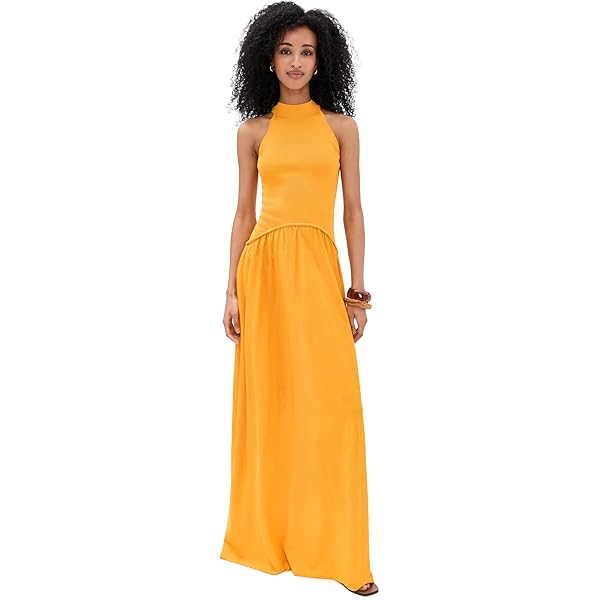 slim fit dress slacks The Halter Soglio Dress – Hemline Nashville main image 0
