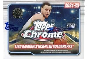 GENERIC 2024/25 Topps Chrome Basketball Factory Sealed Blaster Box with Base Card REFRACTOR, 2 Base Card Topps Green or Numbered Parallels, 3 Inserts & (2) EXCLUSIVE PINK PARALLELS! Look for RC & Autos!