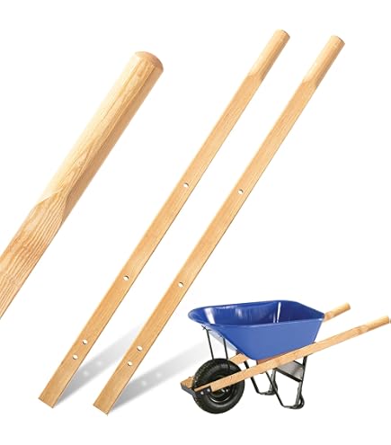 Lot De 2 Poignées En Caoutchouc Pour Brouette - Diamètre Intérieur 25 Mm, Longueur 125 Mm - Antidérapantes, Absorbantes, Résistantes Aux Intempéries