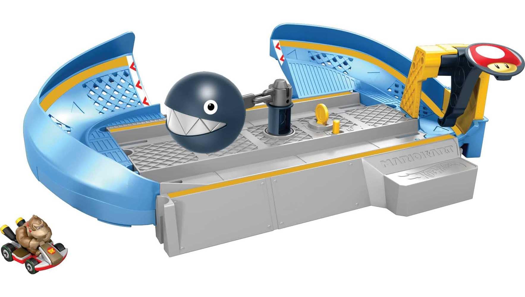 Hot Wheels Mario kart Chain Chomp Track Playset