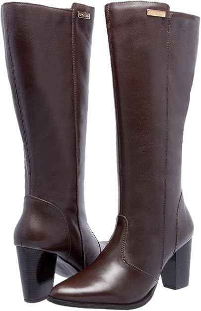 botas femininas cano longo salto alto
