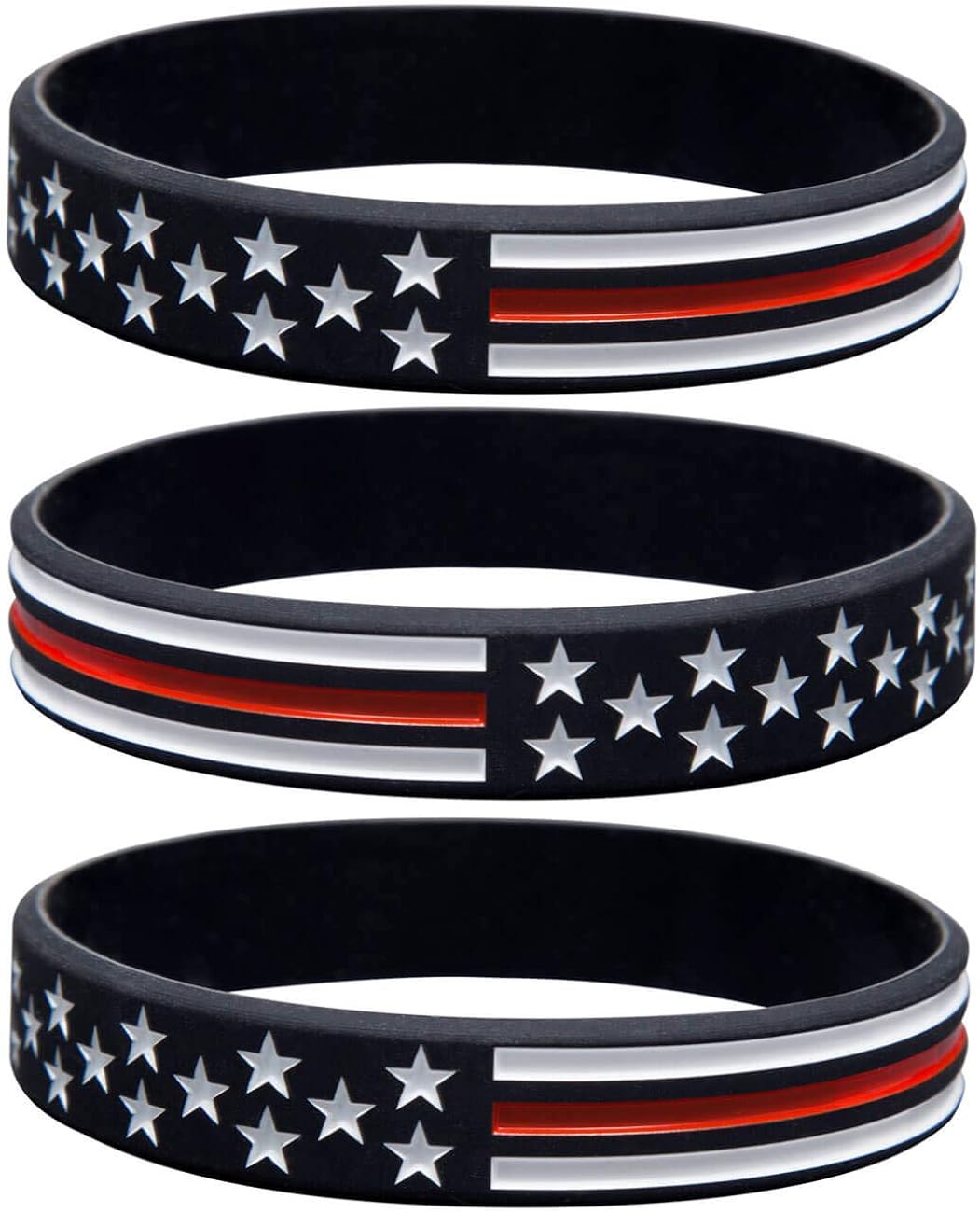 Sainstone Thin Red Line American Flag Bracelets Power of