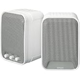 Epson ELPSP02 2.0 Speaker System - 30 W RMS - White