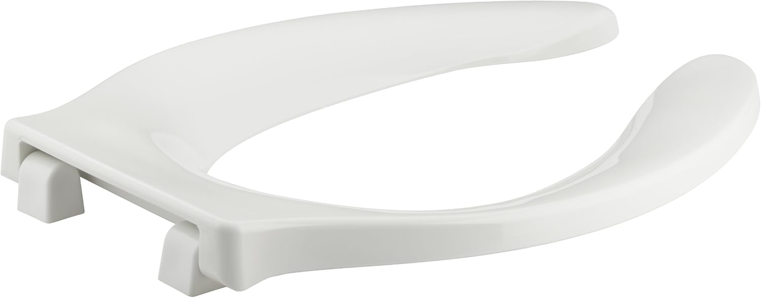 KOHLER K4731CA0 Stronghold Elongated Toilet Seat with Check Hinge