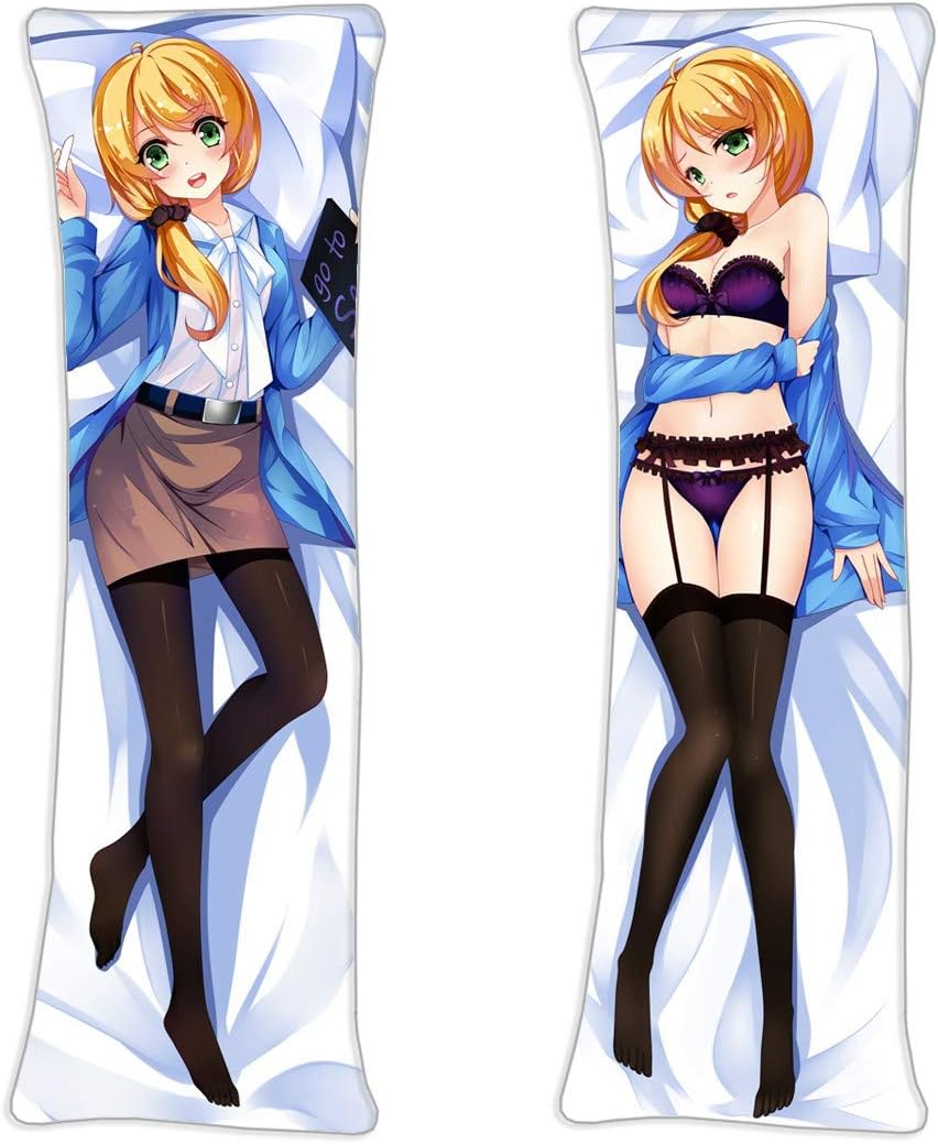 エレン ベーカー タレ目 先生 お姉さん系 つるぺた 抱き枕カバー アニメ ピーチスキン 160cmx50cm 62 9inx19 6in 等身大 萌えグッズ 両面プリント 18禁 コスプレ アイドル 抱き枕 アニメ 萌えグッズ 通販 Amazon