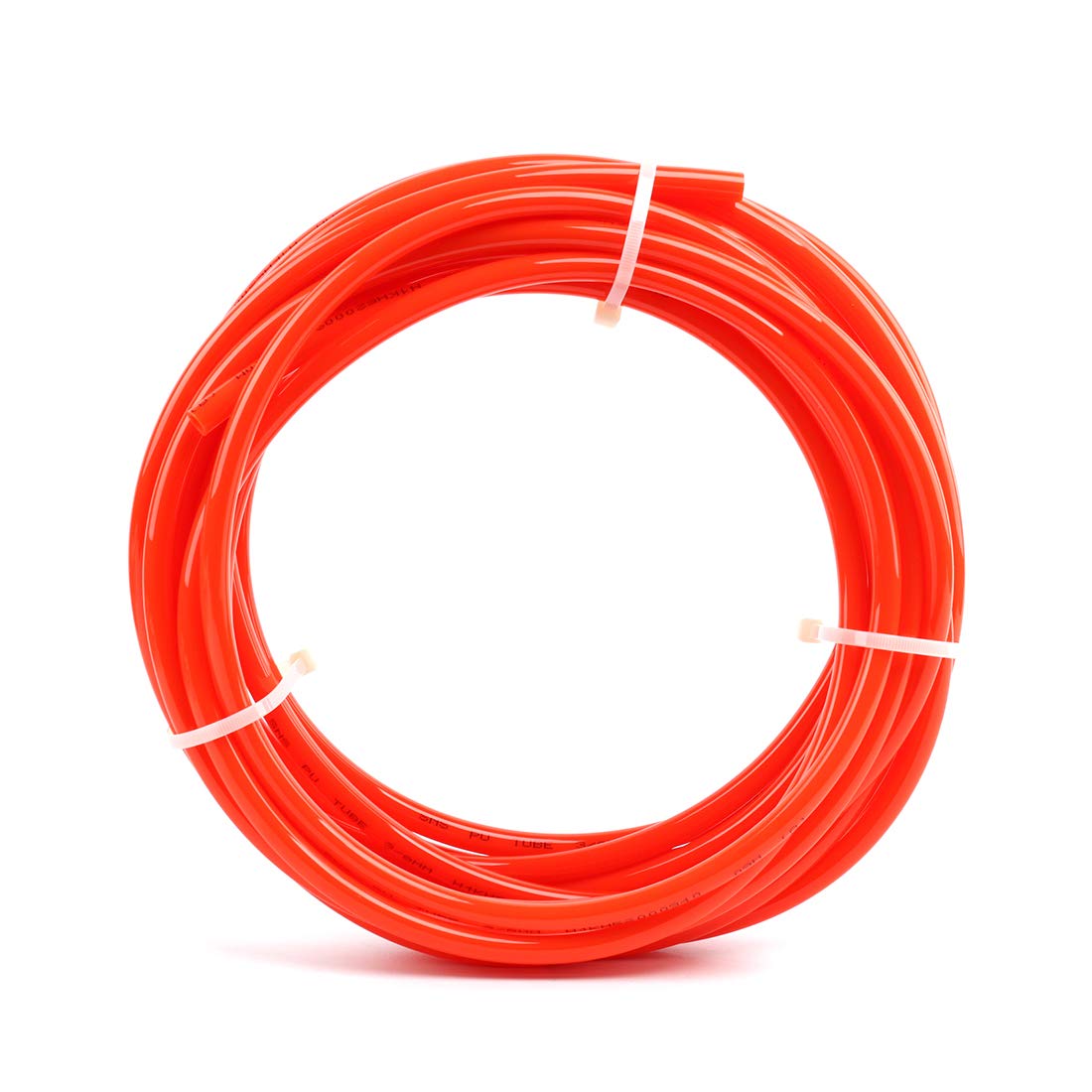 SNS Pneumatic Od 3/8" 10 Meters Red Color PU Pneumatic Air Tubing Pipe Hose for Air line or Fluid Transfer