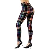 Ndoobiy Printed Leggings Basic Workout Yoga Pants Buttery Smooth Womens Leggings