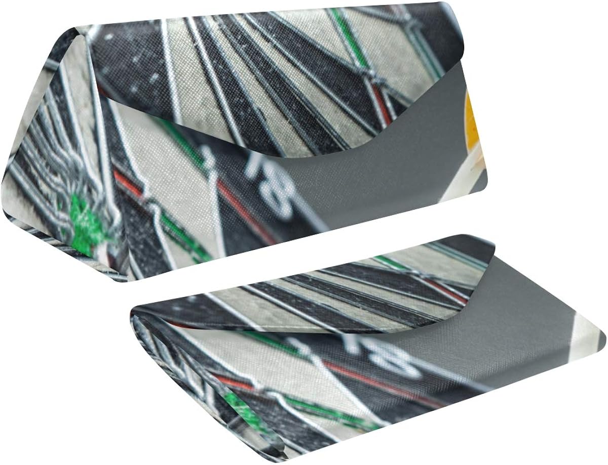 Foldable Eyeglasses Case Accurate Three Hit Targets Triangle Sunglass