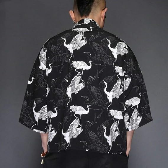 日本の伝統的なメンズメンズバスローブ和服メンズ繁体字中国語シャツ中国のトップス Ztoyby シャツ 通販 Amazon