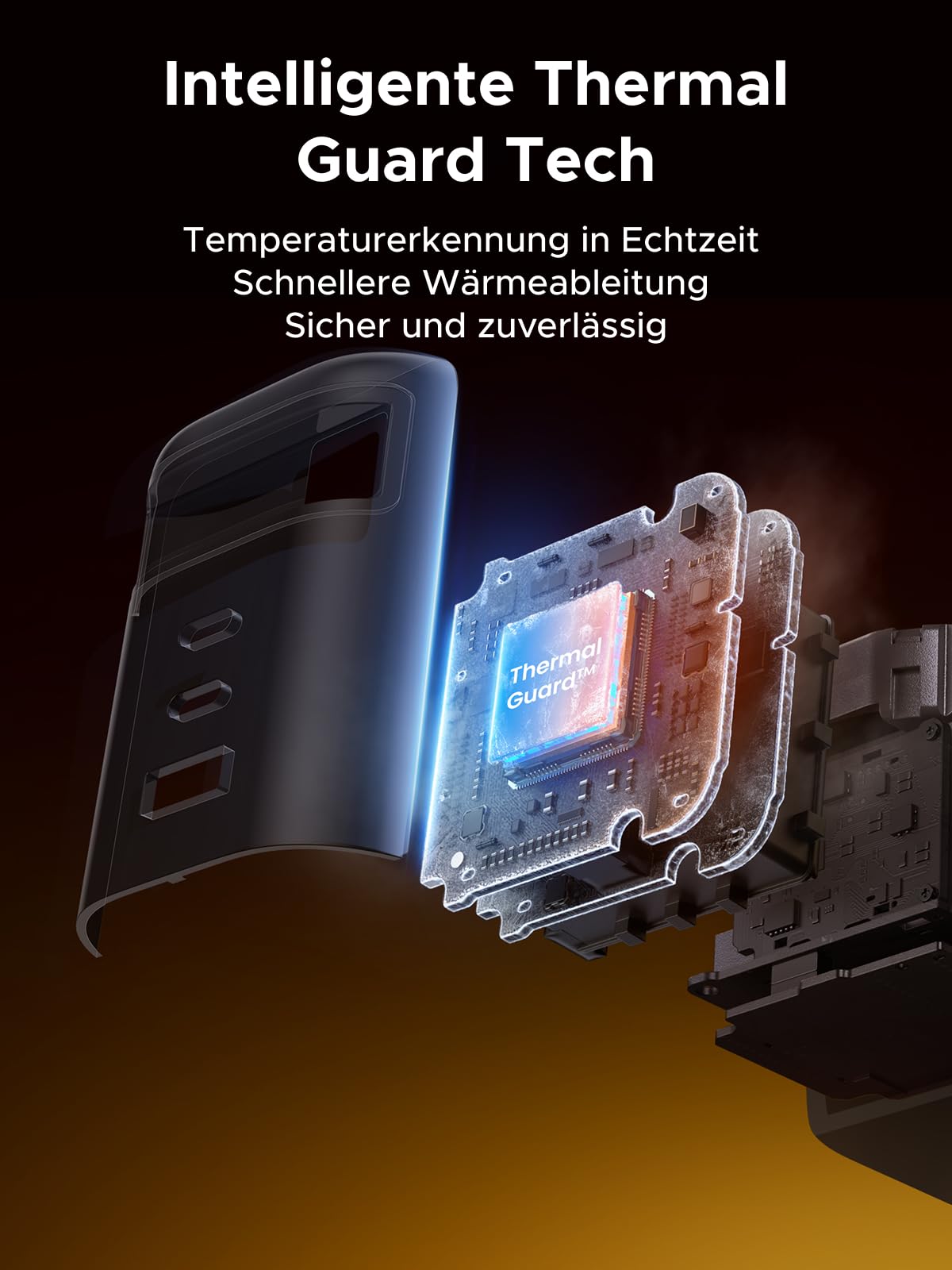 UGREEN Nexode 100W USB C Ladegerät mit Einziehbarem Kabel 4-Port GaN Netzteil Retractable Charger mit Ladekabel für Laptop kompatibel mit MacBook Pro/Air, Galaxy S-A Serie, iPhone 16-8 Serie, iPads 6