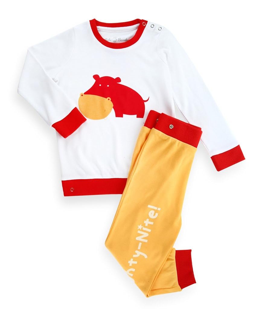 infant 2 piece snap waist pajamas