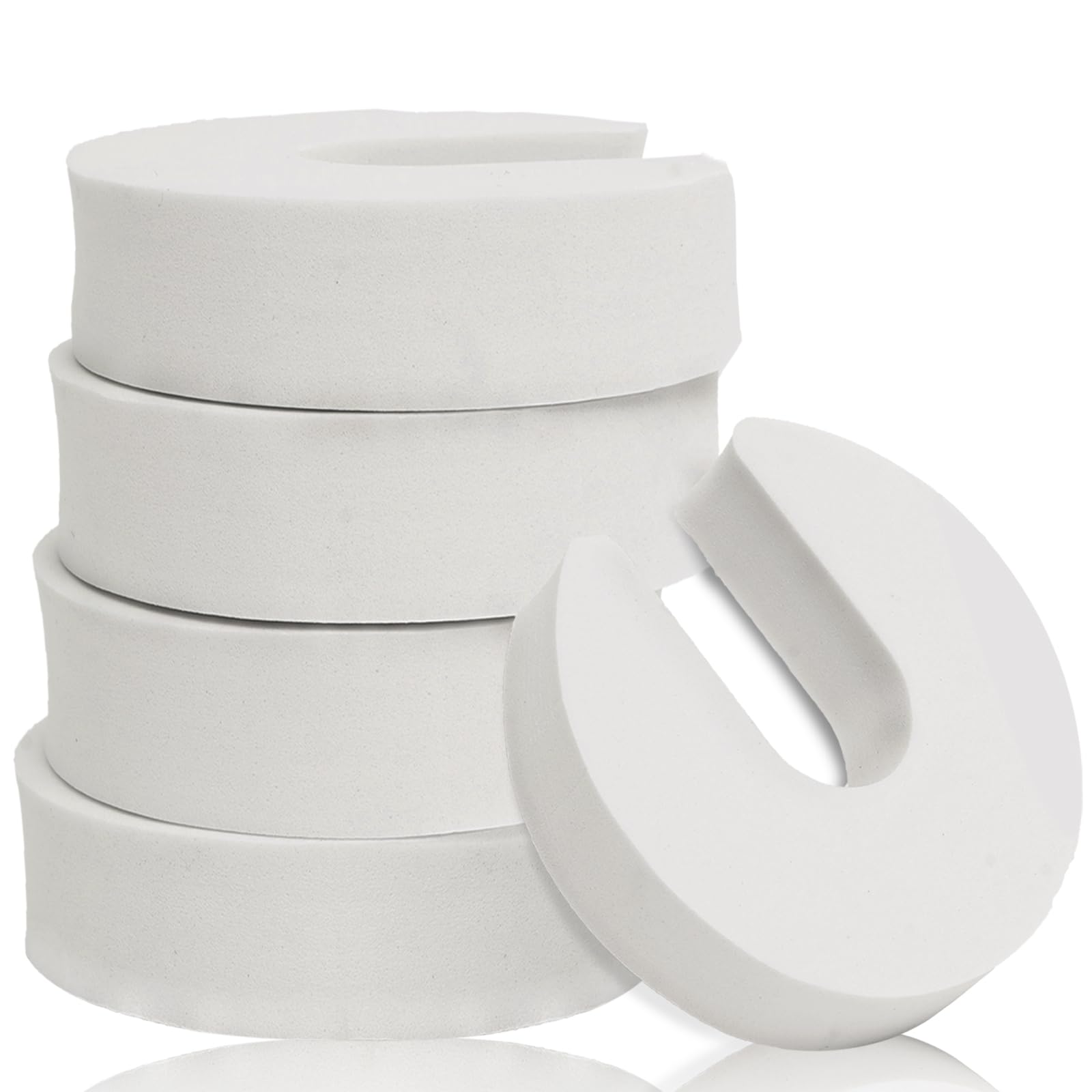 Photo 1 of [8 Pack] BYETOO Door Finger Pinch Guards,Baby Proof Door Slam Stopper,Protect Child Fingers with Soft Foam Guard,Prevent Finger Pinch Injuries,Slamming Door,Child or Pet from Getting Locked in Room