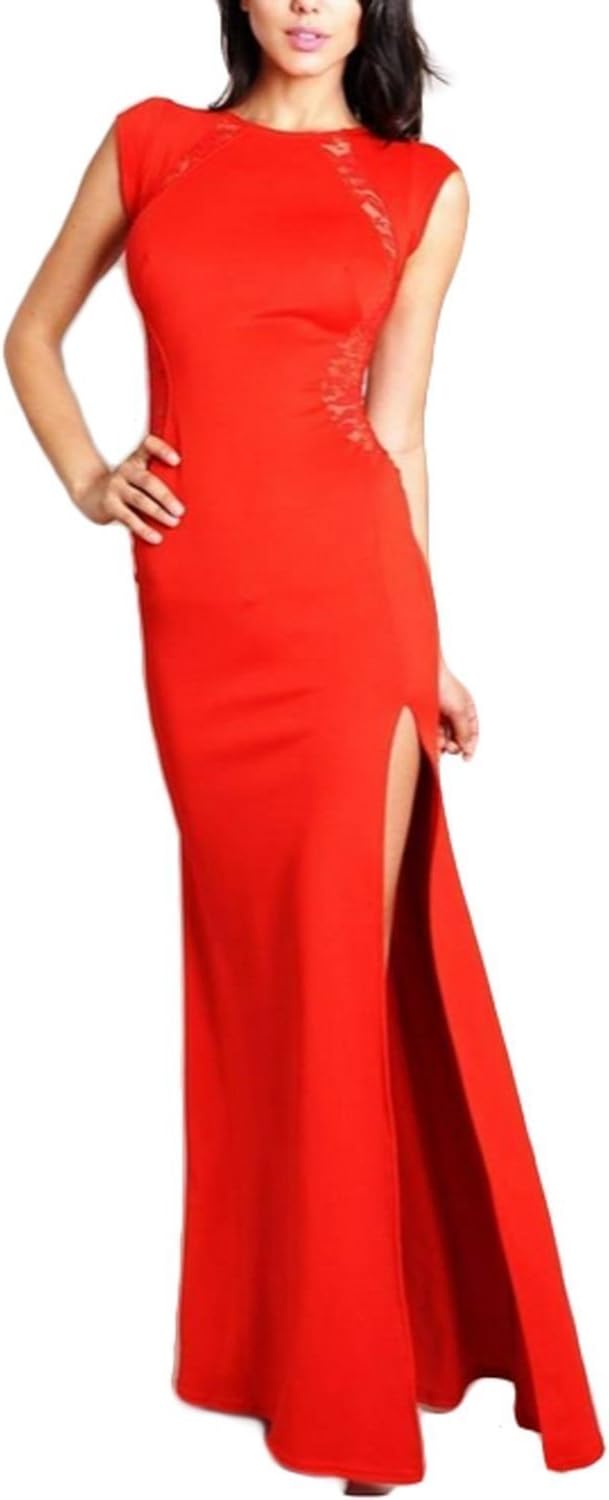 E-color Women Summer Maxi Swing Night Gown Strapped Long Dresses