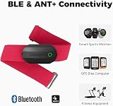 CooSpo Heart Rate Monitor Chest Strap Bluetooth ANT+ for Running Cycling Fitness view 2