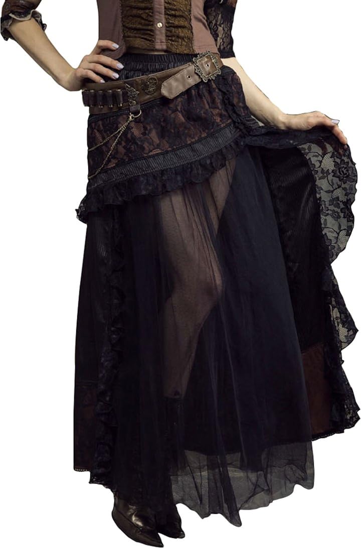 HaoLin Steampunk Fashion Victorian Punk Prom Dresses Bridesmaid Dresses