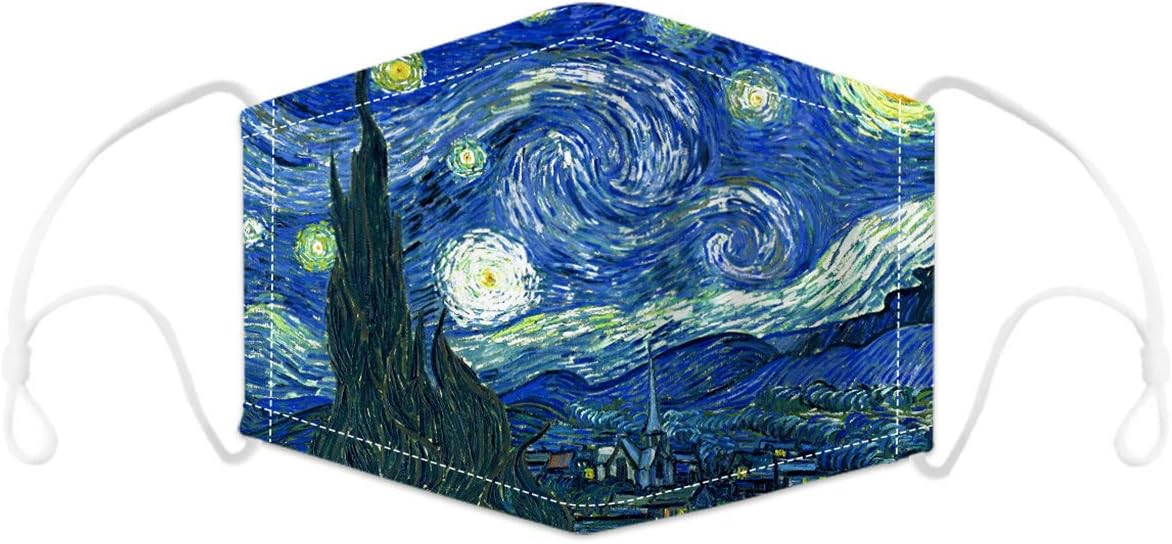 Cloth Face Mask Washable with Filter Anti Dust Mouth Mask Fashion Reusable Fabric Face Mask for Air Pollution