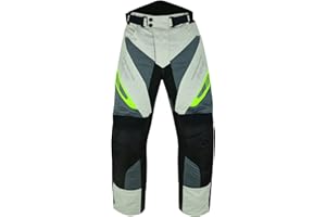 PROFIRST Motorbike Trouser Motorcycle Waterproof Removable Corduroy Textile Long Pants Armor Armored