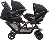 Graco Stadium Duo Tandem Pushchair Black Grey Suitable from birth to 3 yrs view 7