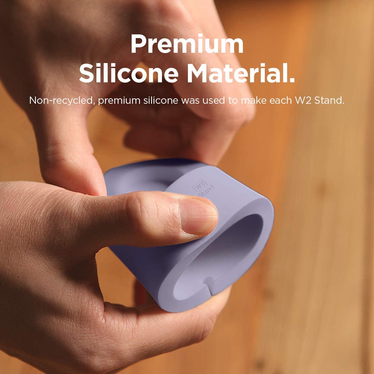 elago W2 Charger Stand Compatible with Apple Watch Series Ultra3/Ultra2/Ultra/11/10/9/8/7/6/5/4/3/2/1/SE3/SE2/SE1 (49mm, 46mm, 45mm, 44mm, 42mm, 41mm, 40mm, 38mm)