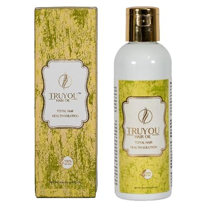 Truyou Hair oil :-Revolutionary Total Hair Health Solution with Amla, Bhringraj, Brahmi and other herbs specially infused in coconut oil and seasame oil to control Hairfall and dandruff ,promotes hair regrowth for long, strong and gorgeous lustrou