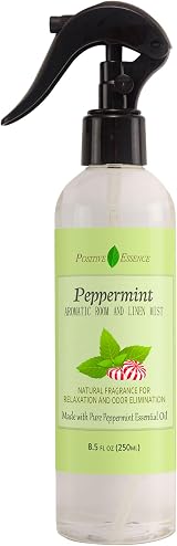 Positive Essence Peppermint Pillow and Room Spray 100% Plant-Based