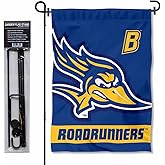 Cal State Bakersfield Road Runners Mascot Garden Flag with Pole Stand Holder