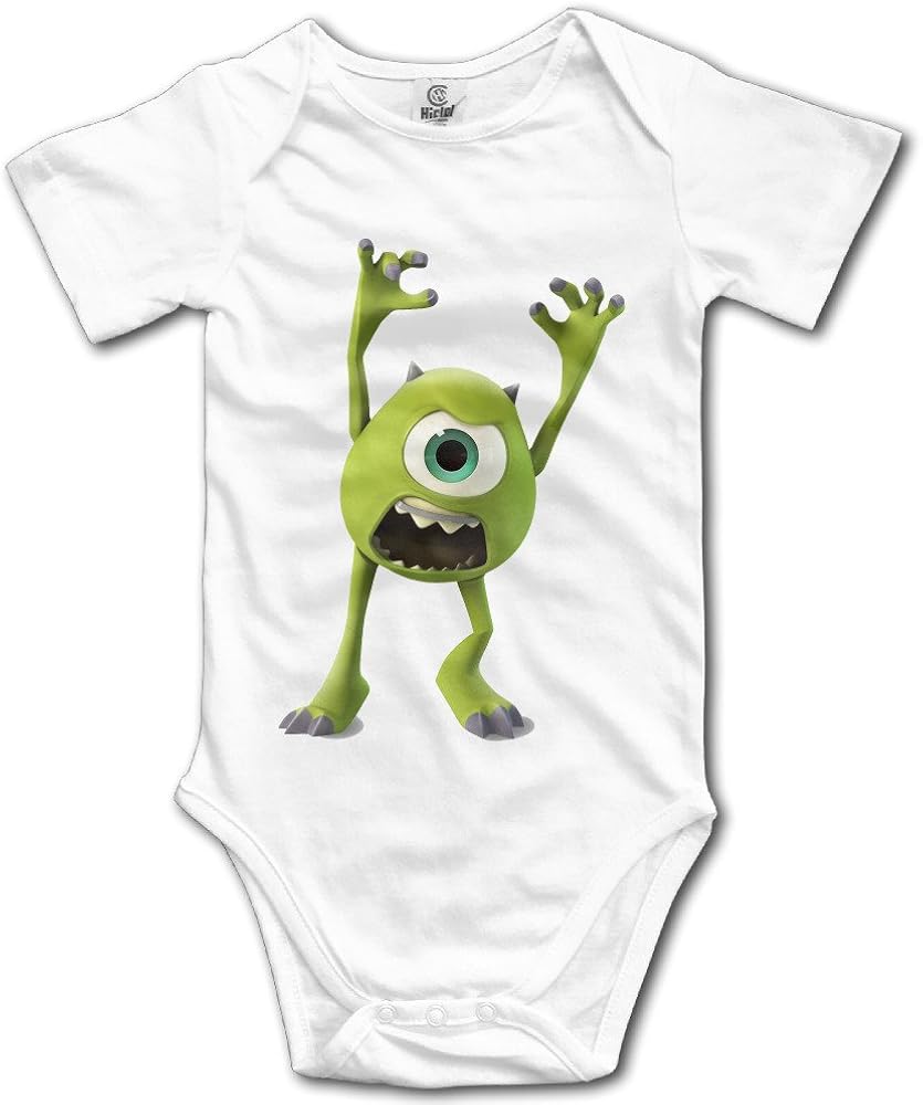 mike wazowski baby onesie