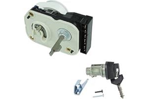 1A AUTO Ignition Switch & Lock Cylinder Assembly with Key for Chrysler Dodge Jeep