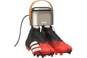SOTHING Boot Dryer, Shoe Dryer with Retractable Hoses, 95W Rapid Drying, 3 Heat Levels, LED Touch Panel, 1–9H Timer, for Work