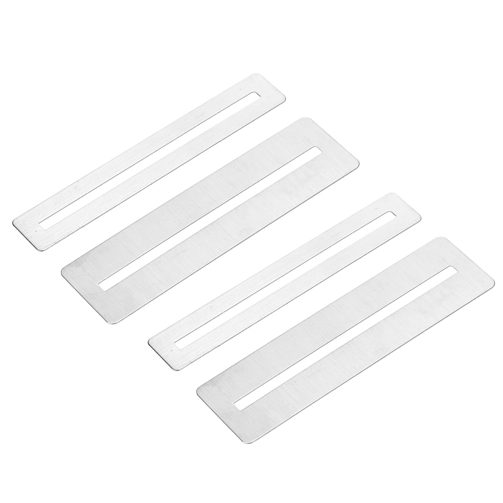 PATIKIL Guitar Fingerboard Guard Stainless Steel Fretboard Protector Silver Tone for Dressing and Polishing Frets 2 Sets