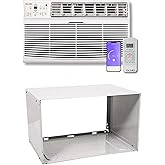 OLMO 8,000 BTU 115V Through-the-Wall Air Conditioner & Heat System – Heating & Cooling – Includes Wall Sleeve, Remote Control