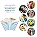 Hibery 20 Pcs Pointed - Round Paintbrush Set - Blue Round Pointed Tip Nylon Paint Brush Set, Art and Watercolor Brushes, Acrylic Paint Brushes, Oil Painting Supplies