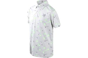 New Balance Boys Polo Shirt - Short Sleeve Performance Golf Shirt, Dry Fit Athletic Collared Tee (Sizes: 8-20)