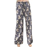 Westie Unisex Lightweight Cotton Blend Pajama Bottoms – Super Soft and Comfortable – Perfect for Westie Gifts