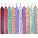 Sealing Wax Sticks, Yoption 10 Pcs Multi-Color Wax Seal Sticks with Wicks for Wedding Invitation Gift Envelopes Christmas Card