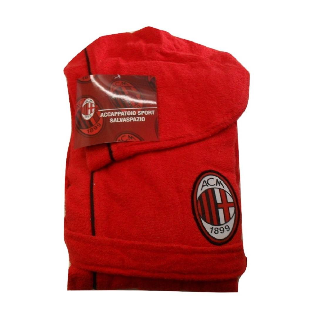 Bathrobe MICROSPONGE Adult A.C. Milan XL
