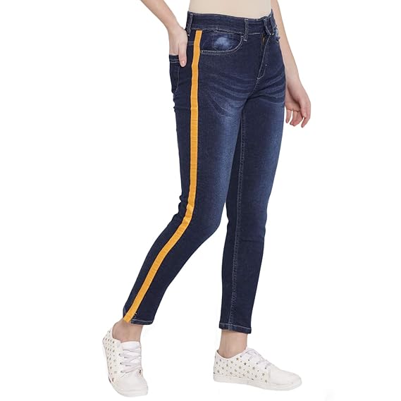 navy blue color jeans