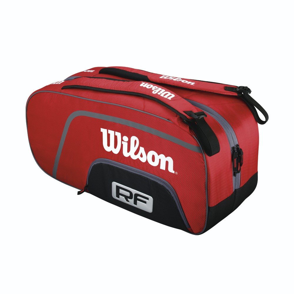 Wilson Federer Team Racquet Bag (Holds 6 Racquets) Buy Online in