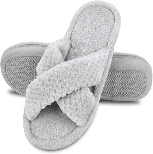 open toe slippers amazon