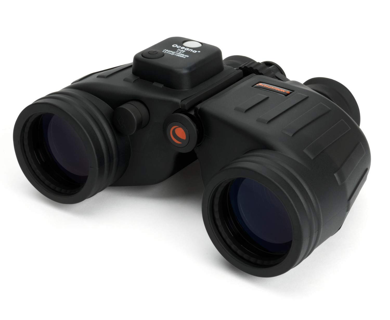 Celestron 71189-A Oceana 7x50 Porro Prism Binoculars, Black