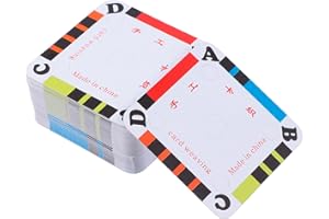 ARTIBETTER 100pcs Weaving Cards DIY Tablet Handmade Weaving Card Paper Loom Cards for Loom Weaving Supplies 5X5cm